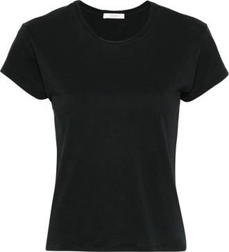 The Row Tori cotton T-shirt - women - Cotton - L - Black