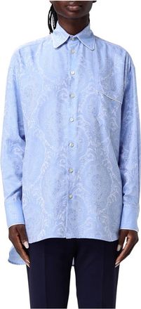 Etro Mujer, Blusas y Camisas, Azul, Talla: S