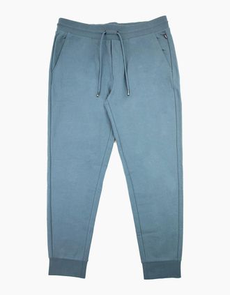 HUGO BOSS Mens Hugo Boss Lamont 92 Rubber Logo Jogging Pants Turquoise 445 - Blue - Size: 44/Regular