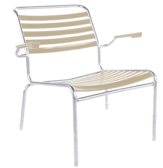 Schubiger M&ouml;bel L&auml;ttli-Lounger S&auml;ntis mit Armlehnen