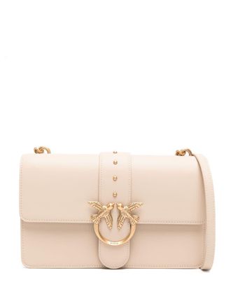 Pinko Classic Love schoudertas - Beige
