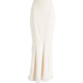 House of CB Lana Mermaid Skirt in Vintage Cream at Nordstrom, Size X-Small