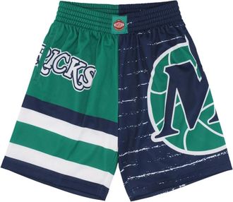 Mitchell & Ness Dallas Mavericks Basketball Shorts - Heren - Fitness - Veelkleurig - XL - Polyester - Fitness