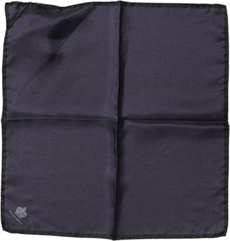 Dolce & Gabbana Silk Square Scarf - Navy