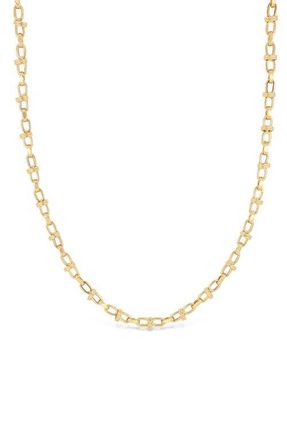 Bony Levy Mens 14K Gold Wrapped Link Chain Necklace in 14K Yellow Gold at Nordstrom, Size 22