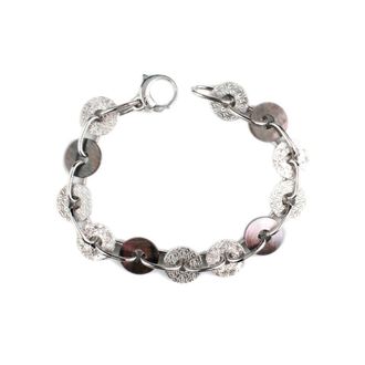 Gc Silver Stainless Steel Womens Bracelet