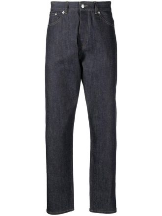 Maison Kitsuné Jeans dritti - Blu