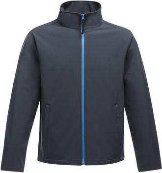 Regatta Standout Ablaze Printable Softshell Jacket in Navy And French Blue at Nordstrom, Size Small