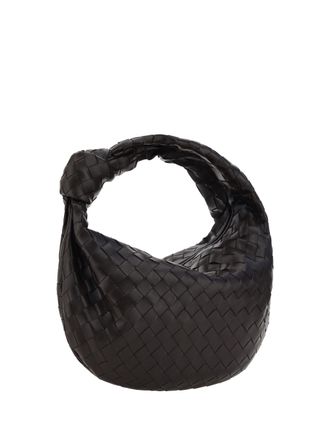 Bottega Veneta Womens Handbag Teen Jodie Fondant Gold Lambskin Leather Shoulder Bags