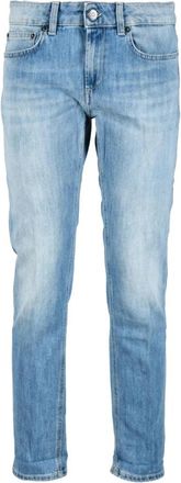 Dondup Monroe Rits Jeans - Dames - Slim Fit Jeans - Blauw - W29 - Katoen - Jeans
