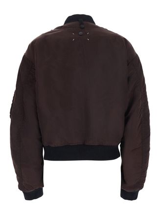 Maison Margiela Tech Fabric Polyamide Jacket - Brown