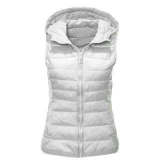Generic Cyber Deals Monday Ladies Gilet Size 22 Ladies Gillets/Waistcoats Summer Body Warmer Women Faux Leather Jacket Women Womens Zipper Cardigan WomenS Mic