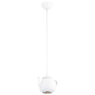 Netlighting Jamajka Kettle Pendant Ceiling Light White Matt