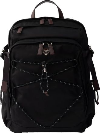Prada Speedrock Backpack In Re-Nylon And Leather Bags