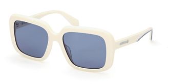 adidas OR0065 21V Womens Sunglasses White Size 56
