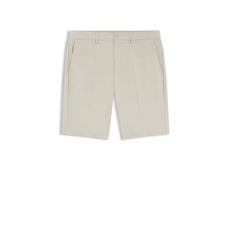 BOSS Slim-fit shorts in water-repellent stretch fabric