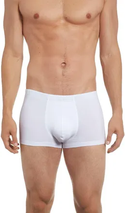 Hanro Cotton Superior Cotton Boxer Brief in White at Nordstrom, Size X-Large