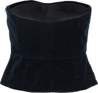 Tom Ford Womens Blue Cotton Tank Tops