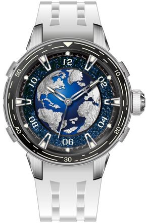 Invicta Celestial 70091 Herenhorloge - Automatisch Uurwerk - Roestvrij Staal met Blauwe Wijzerplaat - 40 mm