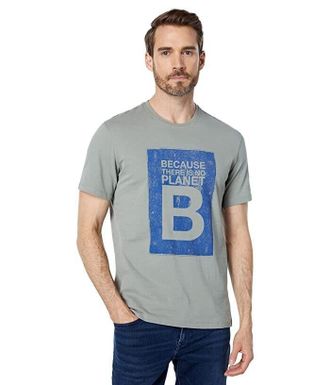 Ecoalf Becaralf T-Shirt Men Gray 100% Cotton Short Sleeve Pullover JDM1025