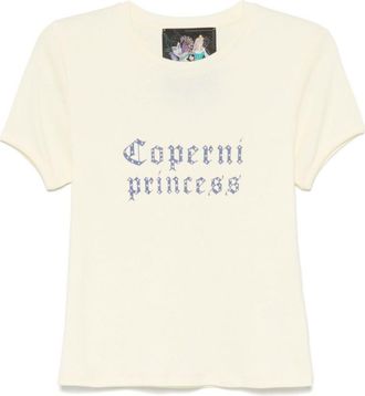 Coperni Yellow Princess T-shirt