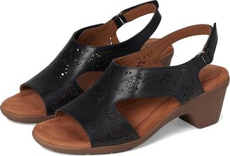 Cobb Hill Corria Womens Wedge Shoes Black Leather : 9.5 B - Medium