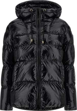 Pinko Pinko, Dames, Jassen, Zwart, Maat: 2XS Polyamide