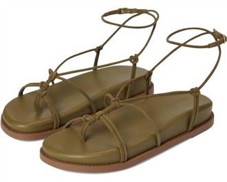 Schutz Womens Calabria Sporty Sandal In Matcha