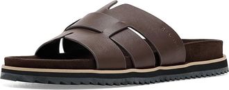 Kenneth Cole Calen Mens Sandals Medium Brown : 12 M, Faux Leather