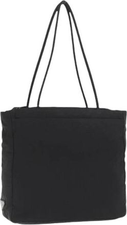 Prada Pre-owned Tote Bags, female, Black, Size: ONE SIZE Pre-owned Vintage Tote Bag