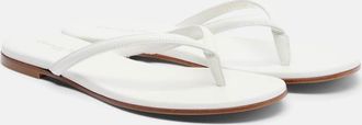 Gianvito Rossi Leather thong sandals