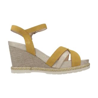 Stonefly Stonefly, Schoenen, Dames, Geel, 39 EU, Velours/Gelamineerde Wedges