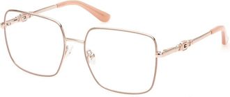 Guess Gu 2953 Zonnebrillen - unisex - Brillen - Roze - 53 MM - Accessoires