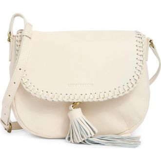 Lucky Brand Vall Crossbody Bag in Bone Goat Ddm Le Suede at Nordstrom Rack