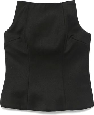 Entire studios Corsetto Mantle - Nero