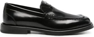 Moschino Heren, Schoenen, Zwart, Maat: 43 EU Leer