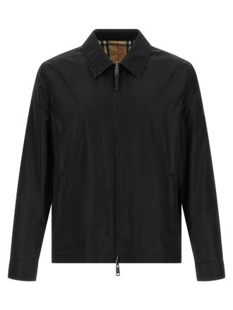 Burberry Black Polyamide Shell Mens Jacket