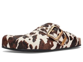 AllSaints Staffa Mules Womens Dress Flat Shoes Cow Print : 7.5 M, Leather