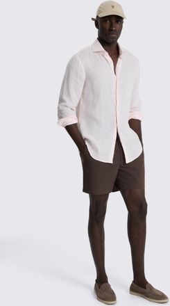 Moss Brown Smart Swim Shorts