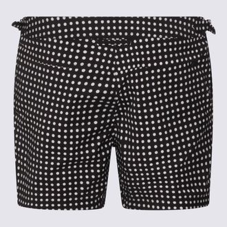 Tom Ford Mens Sea Clothing Black-White _pl Black/white