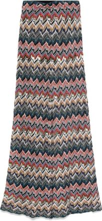 Missoni Multikleur Elastische Taillebroek - Dames - Wijde Broeken - Veelkleurig - M - Broeken