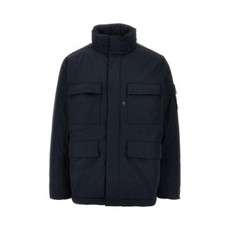 Stone Island Micro Twill padded field jacket Man S