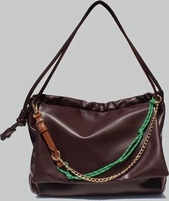 Street Level Womens Luna Soft Shoulder Bag In Merlot