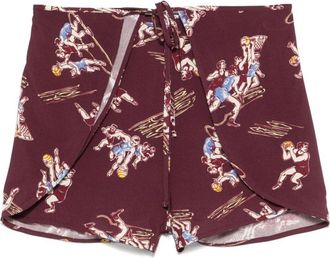 Bode Layup Shorts - Womens - Viscose