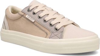 Taos Womens Plim Soul Sneaker In Ecru/tan