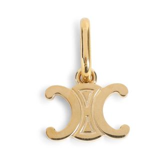 Celine Triomphe Charm - female - CELINE - Jewellery - Yellow - ONE SIZE - Accessories