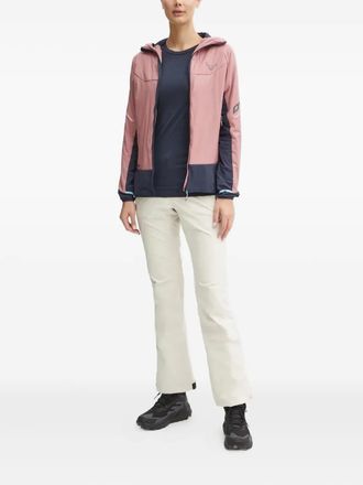 Dynafit Jack met capuchon en vlakken - Roze