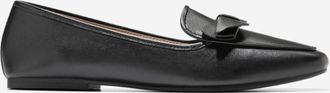 Cole Haan Womens Payson Soft Bow Loafers - Black Size 10.5