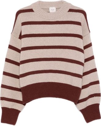 Alysi Striped Wool Jumper