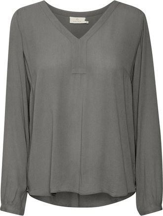 Kaffe Mujer, Blusas y Camisas, Gris, Talla: 3XL